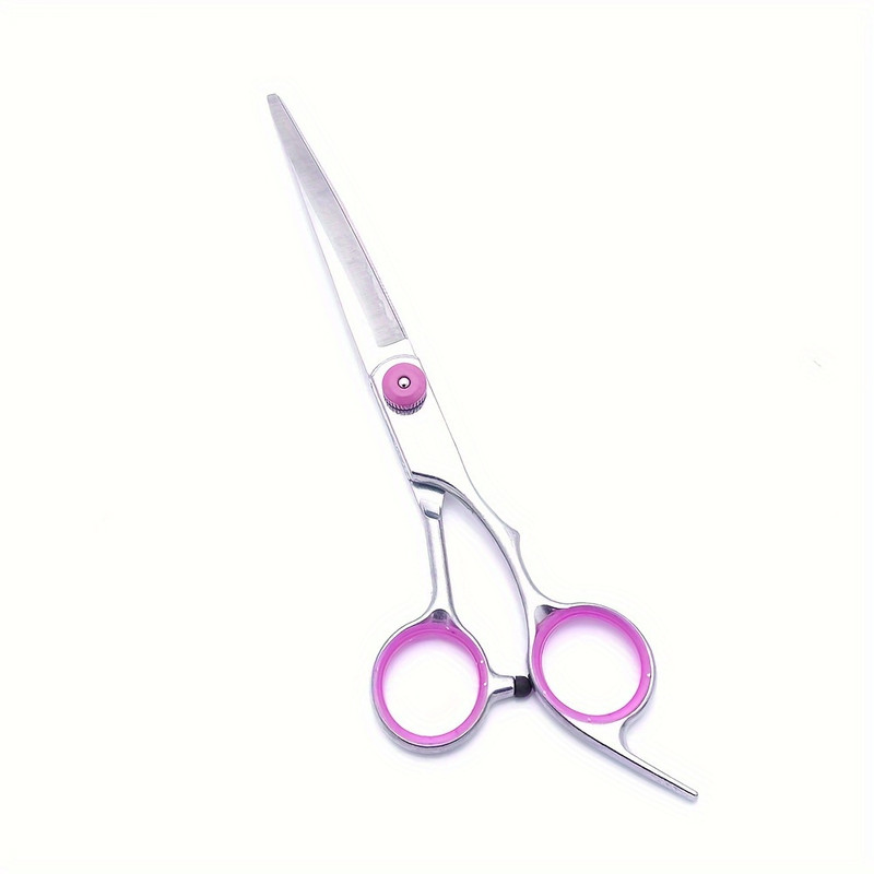 5-in-1 Professional Canine Grooming Scissors Set with Curved Shears and Comb | Stainless Steel, Universal Handheld, 6.5