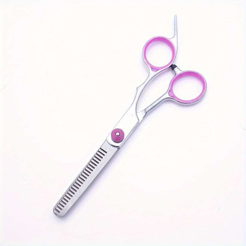 5-in-1 Professional Canine Grooming Scissors Set with Curved Shears and Comb | Stainless Steel, Universal Handheld, 6.5
